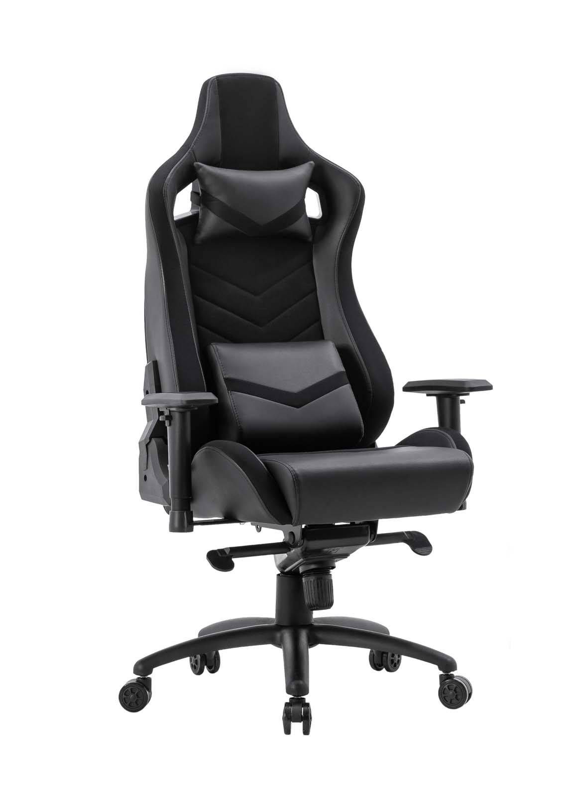 Игровое кресло компьютерное TopChairs Racer Premium черное геймерское