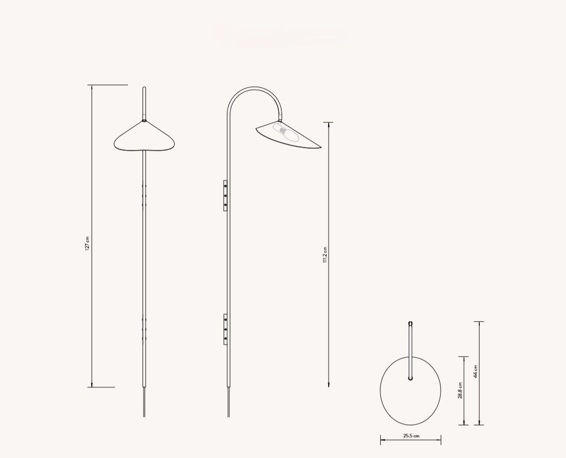 Настенный светильник (Бра) TOLE by Romatti
