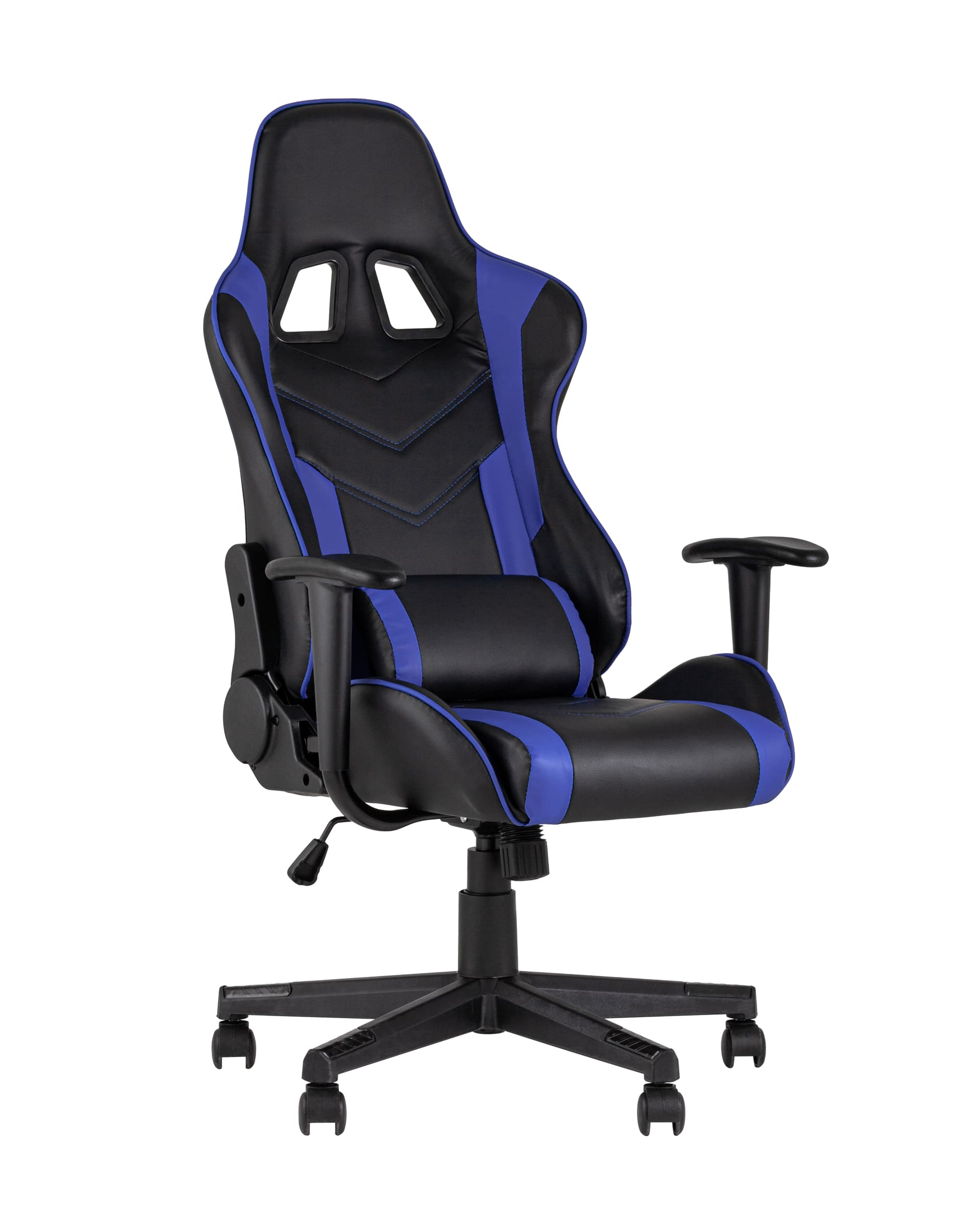 Игровое кресло компьютерное TopChairs Impala синее геймерское