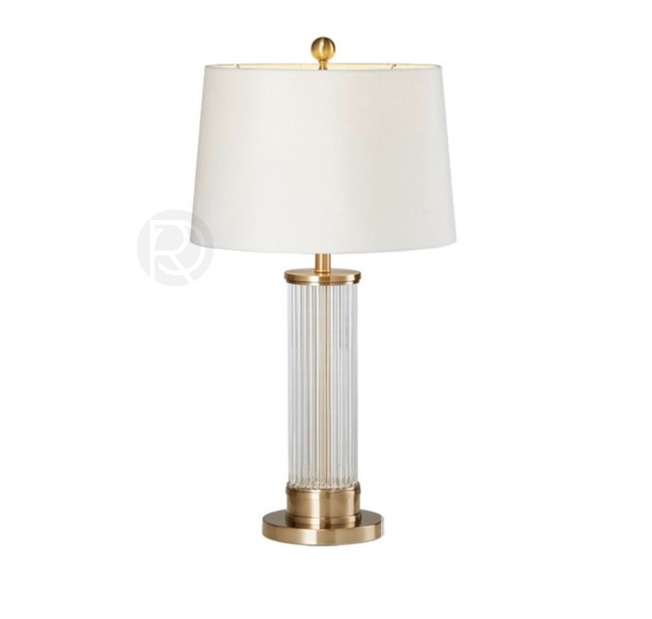 Дизайнерская настольная лампа CRYSTAL GLASS by Romatti